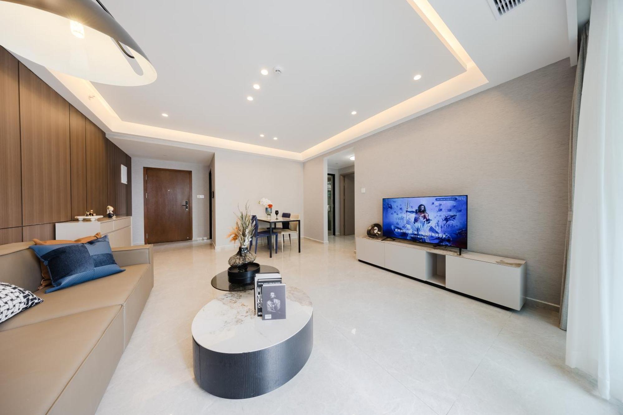 Boruisi Video And Audio Light House - Shenzhen Convention And Exhibition Center Gangxia Metro Station公寓式酒店 外观 照片