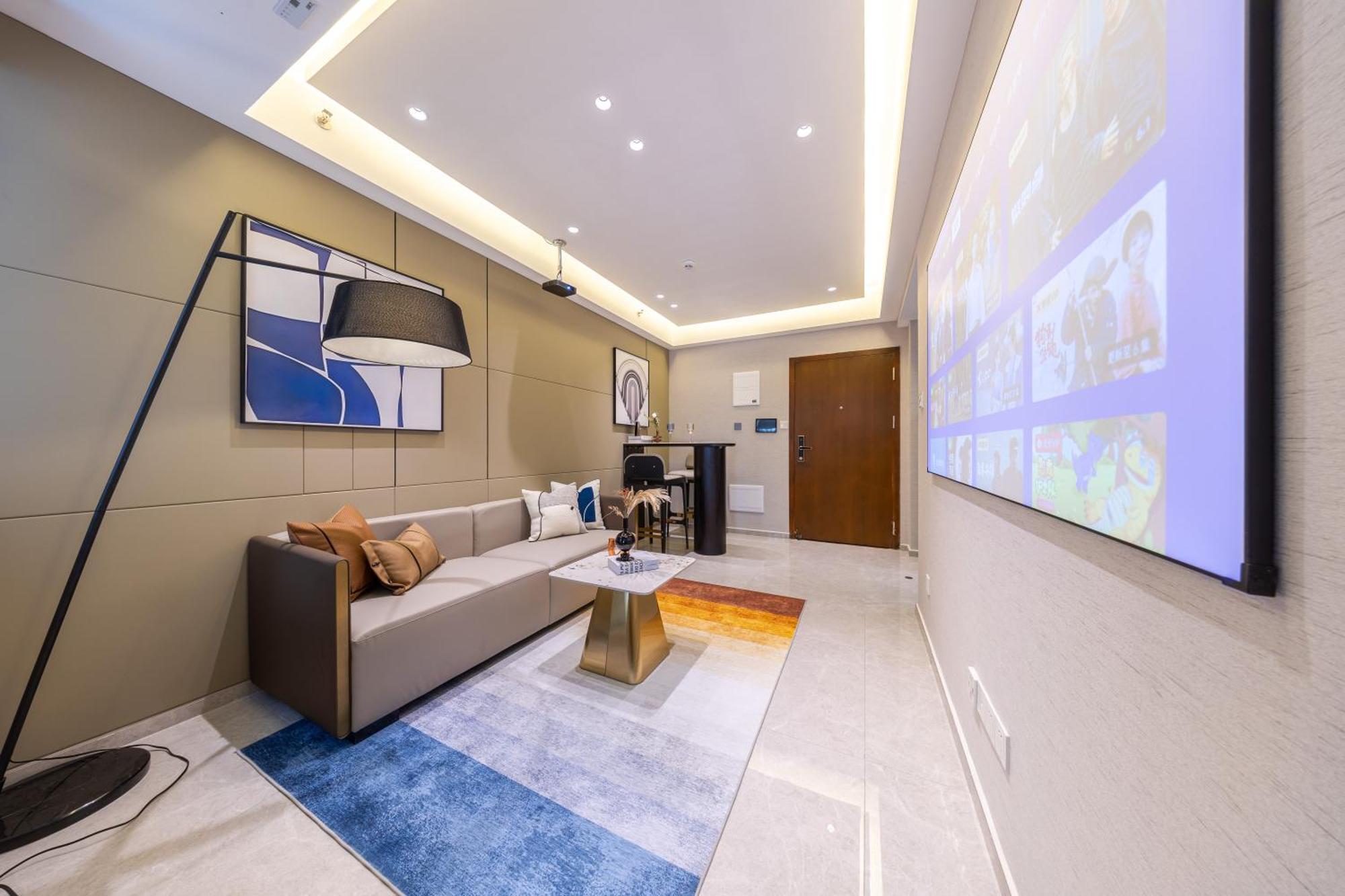 Boruisi Video And Audio Light House - Shenzhen Convention And Exhibition Center Gangxia Metro Station公寓式酒店 外观 照片