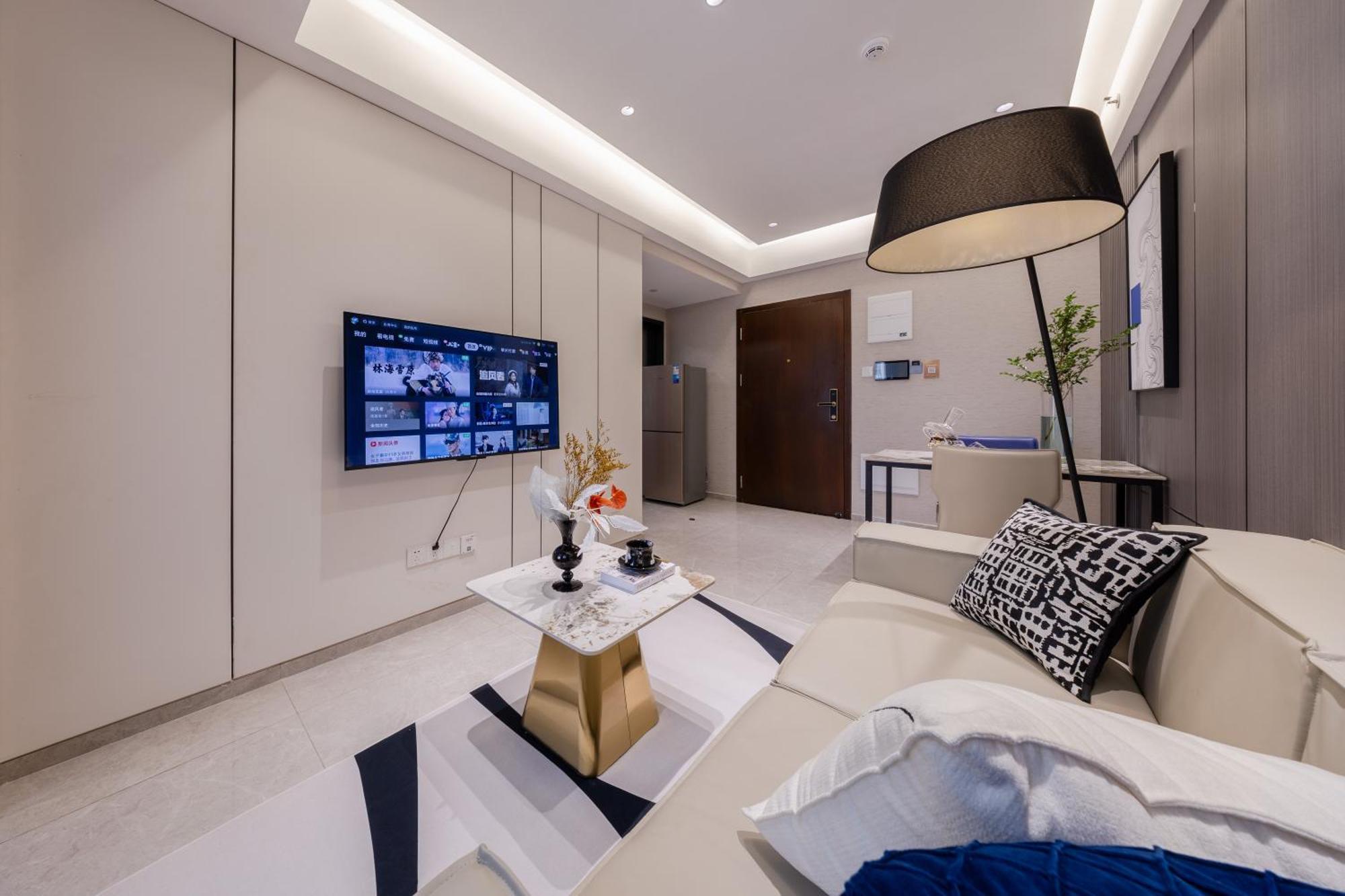 Boruisi Video And Audio Light House - Shenzhen Convention And Exhibition Center Gangxia Metro Station公寓式酒店 外观 照片